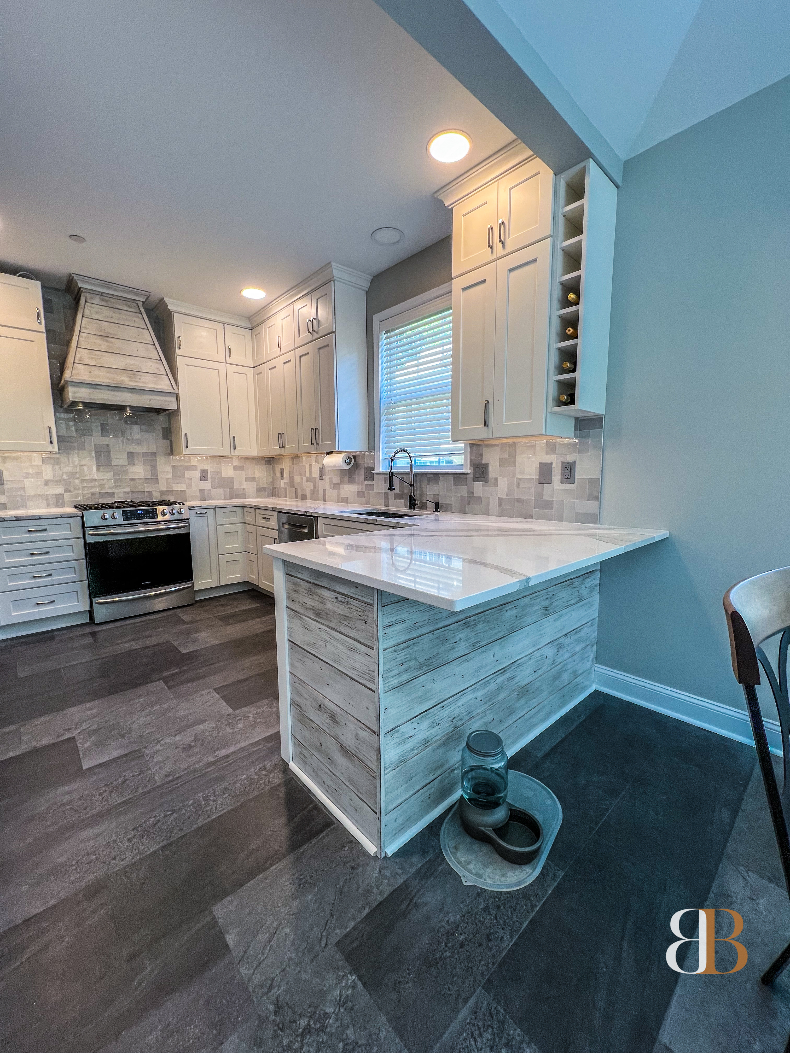 Transitional kitchen remodel in Ambler by B&B Associates Creations — photo 3